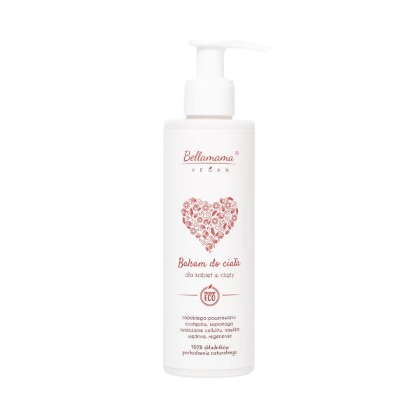 Bellamama Bogaty balsam przeciw rozstępom i cellulitowi dla kobiet w ciąży 200ml