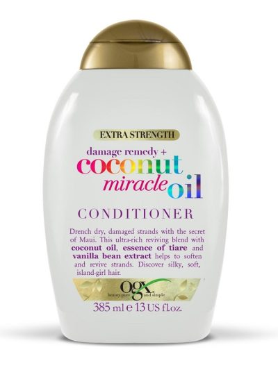 OGX Damage Remedy + Coconut Miracle Oil Conditioner odżywka do włosów suchych i zniszczonych 385ml
