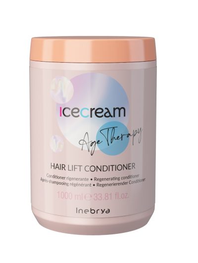 Inebrya Ice Cream Age Therapy regenerująca odżywka do włosów 1000ml
