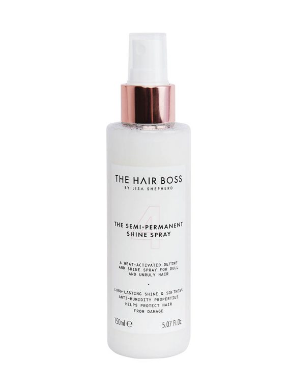 The Hair Boss The Semi-Permanent Shine spray nadający włosom blasku 150ml