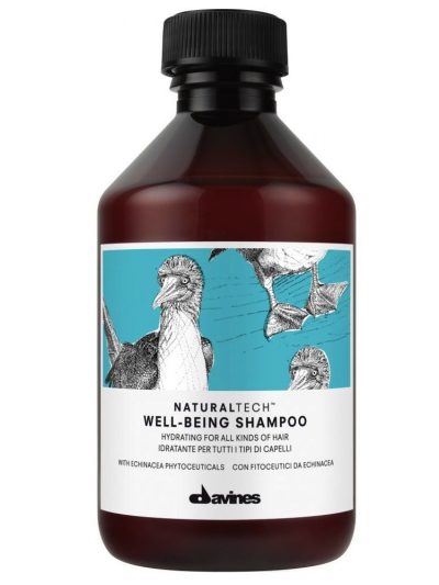 Davines Naturaltech Wellbeing Shampoo codzienny szampon dla zdrowych włosów 250ml