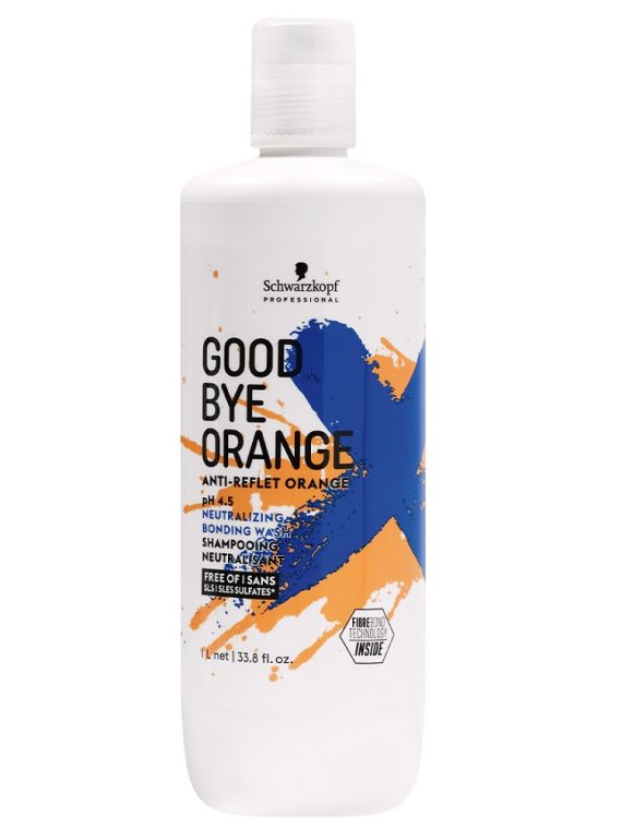 Schwarzkopf Professional Goodbye Orange Shampoo szampon neutralizujący pomarańczowe odcienie 1000ml