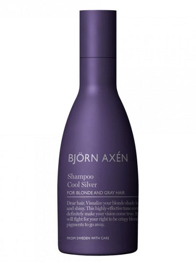 Björn Axén Cool Silver Shampoo szampon redukujący miedziane odcienie do włosów blond i siwych 250ml