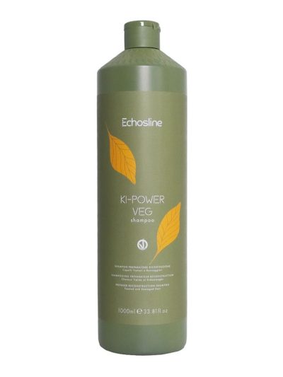 ECHOSLINE Ki-Power Veg Shampoo szampon przygotowujący do odbudowy włosów 1000ml