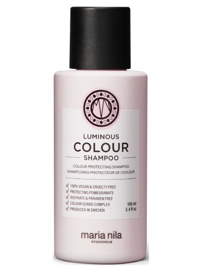 Maria Nila Luminous Colour Shampoo szampon do włosów farbowanych i matowych 100ml
