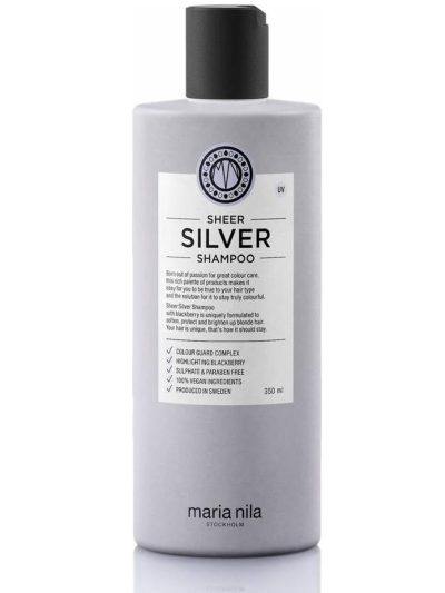 Maria Nila Sheer Silver Shampoo szampon do włosów blond i rozjaśnianych 350ml
