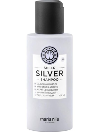 Maria Nila Sheer Silver Shampoo szampon do włosów blond i rozjaśnianych 100ml