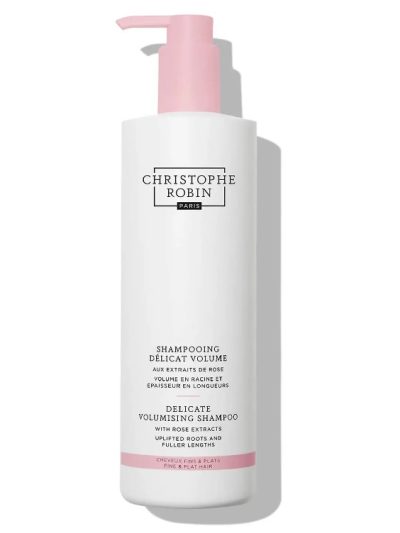 Christophe Robin Delicate Volumizing Shampoo With Rose Extracts codzienny szampon dodający objętości włosom cienkim 500ml