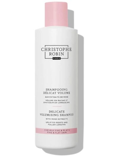 Christophe Robin Delicate Volumizing Shampoo With Rose Extracts codzienny szampon dodający objętości włosom cienkim 250ml