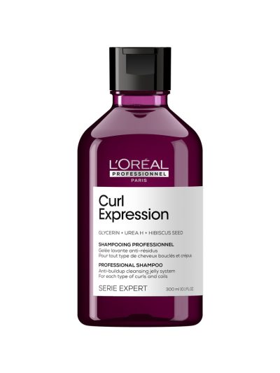 L'Oreal Professionnel Serie Expert Curl Expression Anti-Buildup Cleansing Jelly Shampoo żelowy szampon oczyszczający do włosów kręconych 300ml