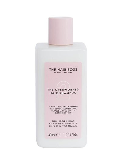 The Hair Boss The Overworked Hair Shampoo głęboko odżywczy szampon do włosów suchych i zniszczonych 300ml