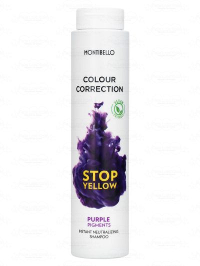 MONTIBELLO Colour Correction Stop Yellow Shampoo szampon neutralizujący żółte odcienie włosów 300ml