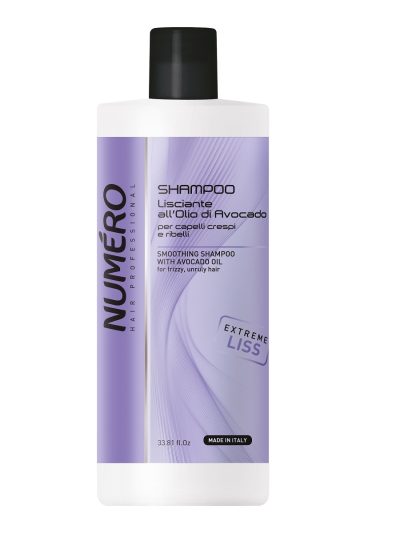 NUMERO Smoothing Shampo With Avocado Oil wygładzający szampon z olejkiem z awokado 1000ml