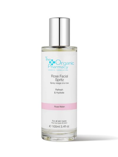 The Organic Pharmacy Rose Facial Spritz łagodzący zaczerwienienia tonik nawilżający do twarzy 100ml