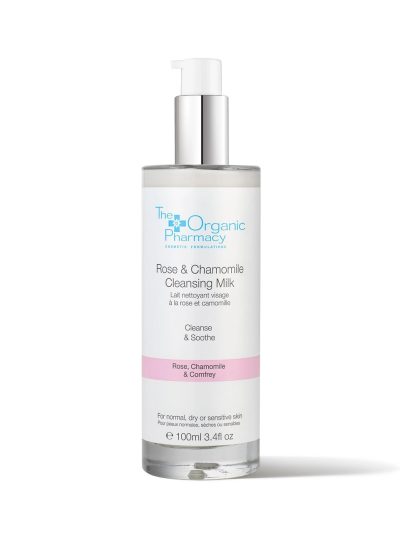 The Organic Pharmacy Rose & Chamomile Cleansing Milk oczyszczające mleczko do twarzy 100ml