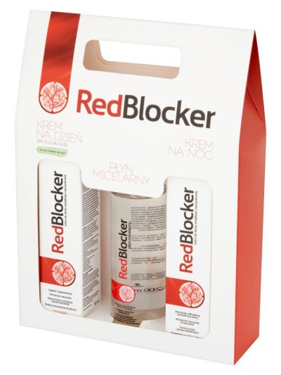 RedBlocker Zestaw krem na dzień 50ml + krem na noc 50ml + płyn micelarny 200ml