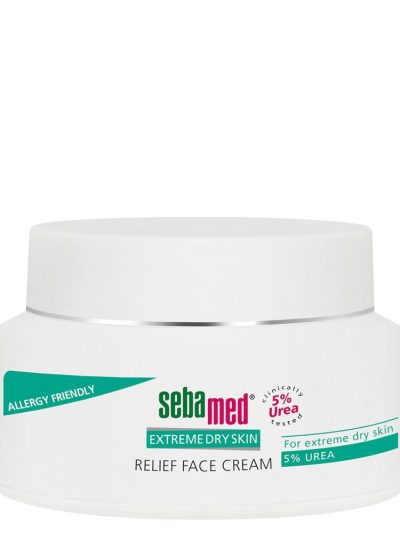 Sebamed Extreme Dry Skin Relief Face Cream 5% Urea kojący krem do cery bardzo suchej 50ml