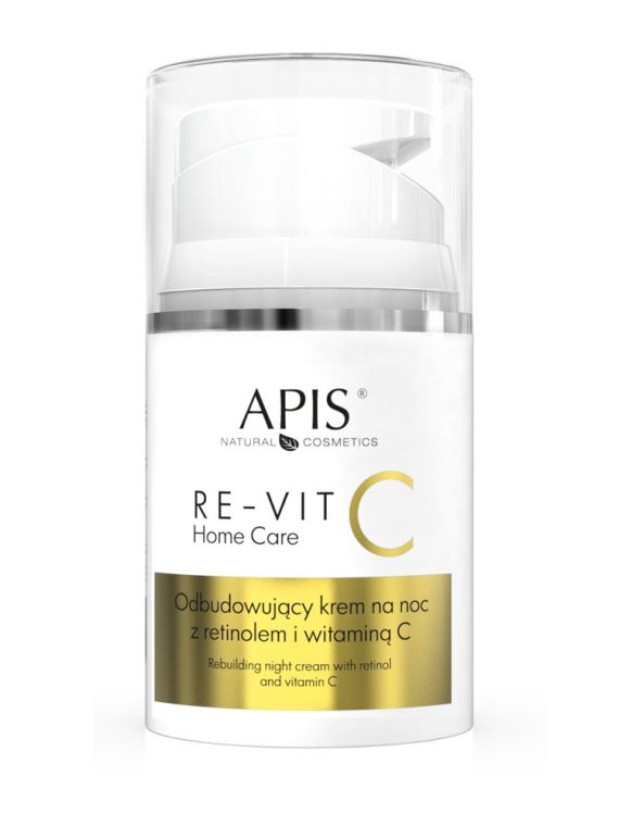 APIS Re-Vit C Home Care odbudowujący krem na noc z retinolem i witaminą C 50ml