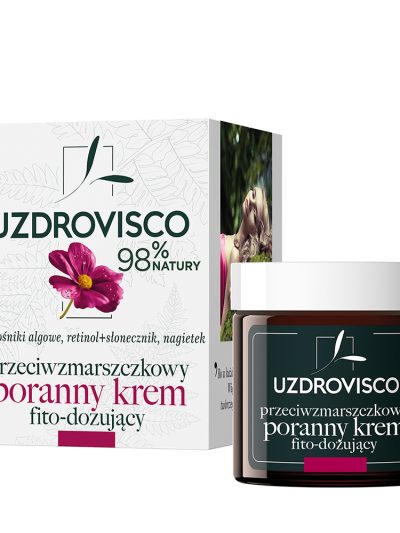 UZDROVISCO Przeciwzmarszczkowy poranny krem fito-dozujący 50ml