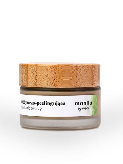 Manilu By Nature odżywczo-peelingująca maska z pestkami oliwek i ekstraktem z aloesu 50ml