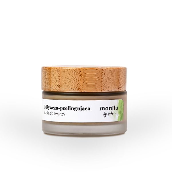 Manilu By Nature odżywczo-peelingująca maska z pestkami oliwek i ekstraktem z aloesu 50ml