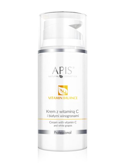 APIS Vitamin Balance krem do twarzy z witaminą C i białymi winogronami 100ml