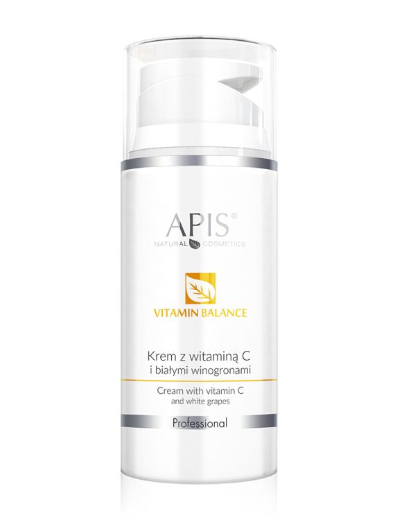 APIS Vitamin Balance krem do twarzy z witaminą C i białymi winogronami 100ml