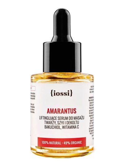 Iossi Amarantus ujędrniająco-liftingujące serum do masażu twarzy z bakuchiolem i witaminą C 30ml