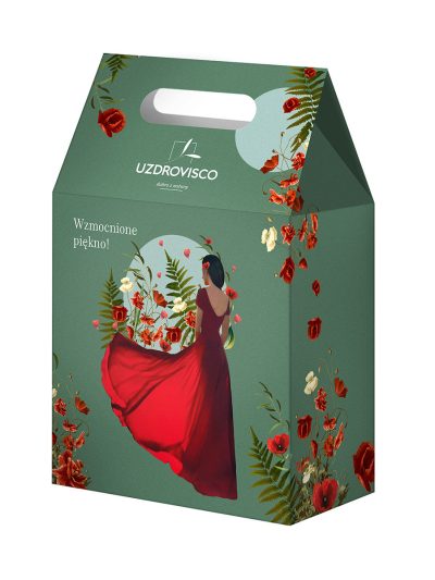 UZDROVISCO Wzmocnione Piękno! zestaw całodniowy lekki krem natłuszczający 50ml + roślinnie aktywny tonik-esencja bezwacikowy na ładną cerę 150ml