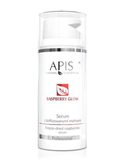 APIS Raspberry Glow serum z liofilozowanymi malinami 100ml