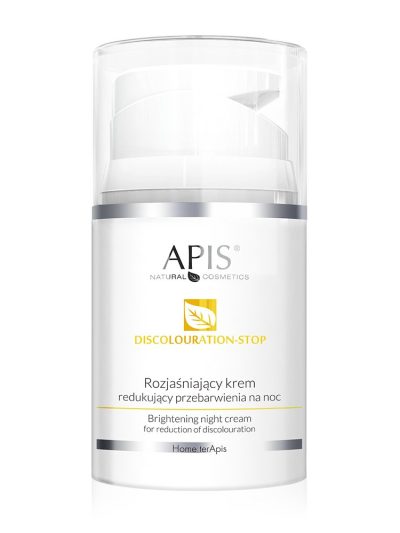 APIS Discolouration-Stop rozjaśniający krem redukujący przebarwienia na noc 50ml