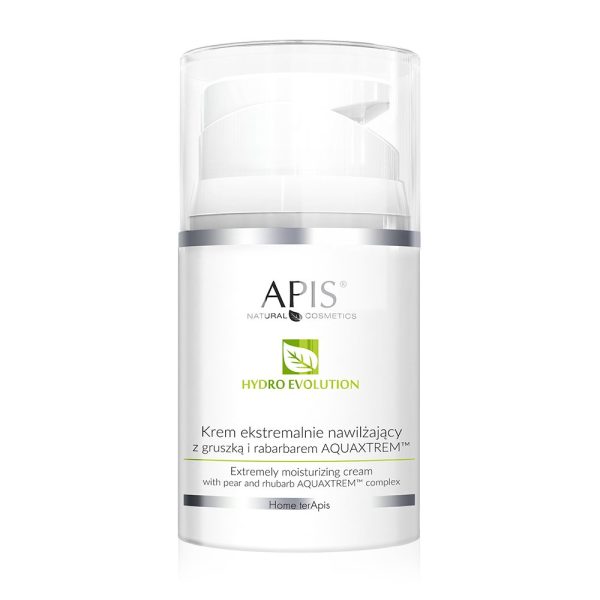 APIS Hydro Evolution krem ekstremalnie nawilżający z gruszką i rabarbarem AQUAXTREM™ 50ml