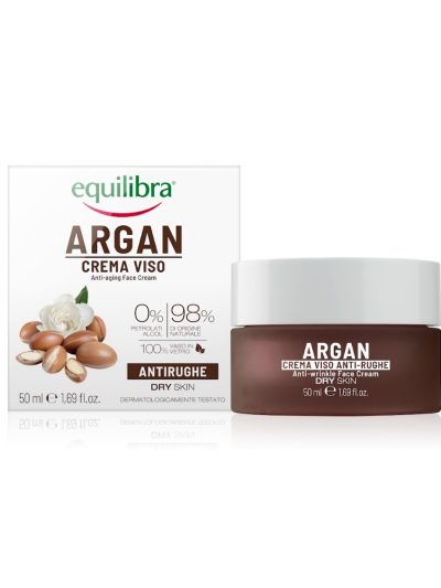 Equilibra Argan Anti-Wrinkle Face Cream arganowy przeciwzmarszczkowy krem do twarzy 50ml