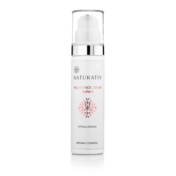 Naturativ Night Face Cream Repair 40+ naprawczy krem do twarzy na noc 50ml