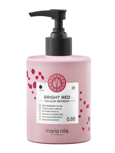 Maria Nila Colour Refresh maska koloryzująca do włosów 0.66 Bright Red 300ml
