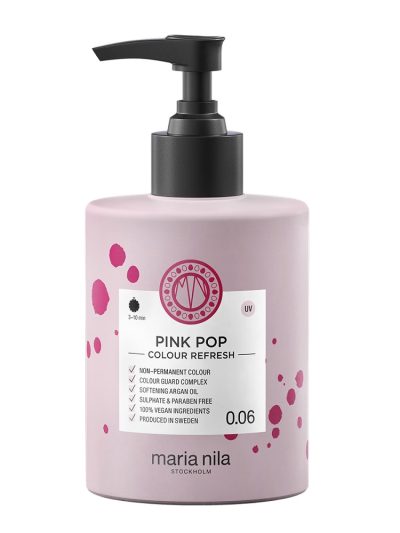 Maria Nila Colour Refresh maska koloryzująca do włosów 0.06 Pink Pop 300ml