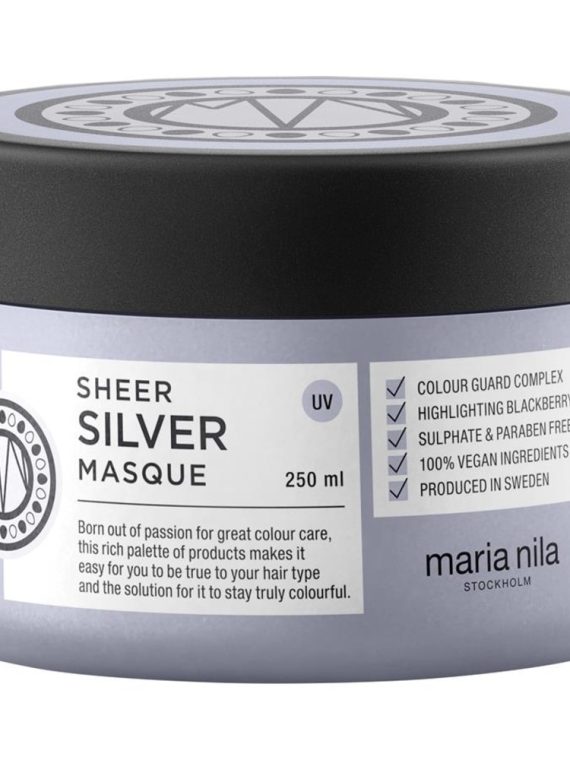 Maria Nila Sheer Silver Masque maska do włosów blond i rozjaśnianych 250ml