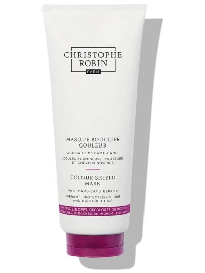 Christophe Robin Color Shield Mask With Camu Camu Berries kremowa odżywcza maska wzmacniająca blask włosów farbowanych i rozjaśnianych 200ml