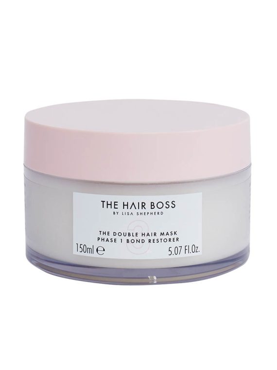 The Hair Boss The Double Hair Mask Phase 1 i 2 keratynowe maski nawilżające odbudowujące strukturę włosa 2x150ml