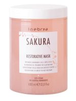 Inebrya Sakura Restorative Mask wzmacniająca maska do włosów 1000ml