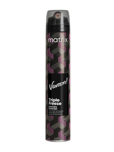Matrix Vavoom Triple Freeze Extra Dry mocno utrwalający lakier do włosów 300ml