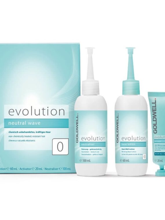 Goldwell Evolution Neutral Wave Typ 0 zestaw do ondulacji lotion bazowy 60ml + lotion aktywujący 100ml + utrwalacz 20ml