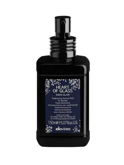 Davines Heart Of Glass Sheer Glaze rozjaśniący fluid bez spłukiwania do włosów blond 150ml