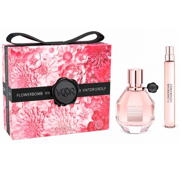 Viktor & Rolf Flowerbomb zestaw woda perfumowana 50ml + woda perfumowana 10ml