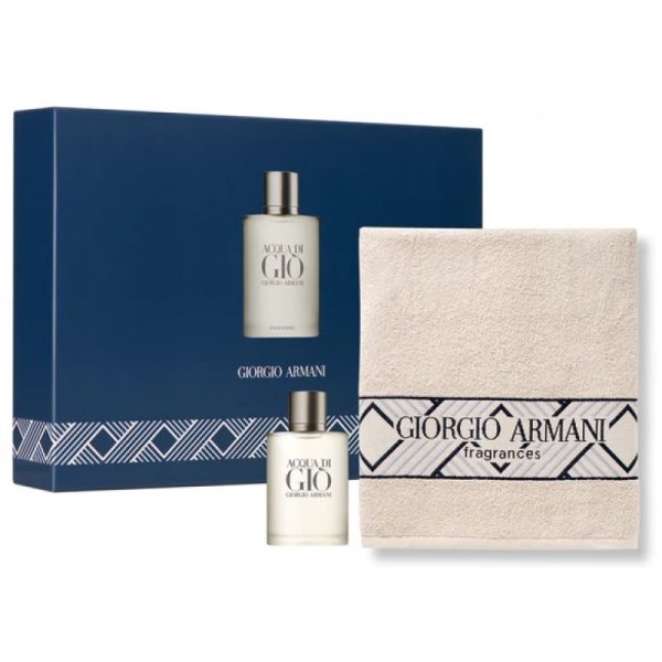 Giorgio Armani Acqua Di Gio Pour Homme zestaw woda toaletowa 100ml + ręcznik