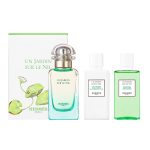 Hermes Un Jardin Sur Le Nil zestaw woda toaletowa 50ml + balsam do ciała 40ml + żel pod prysznic 40ml