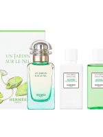Hermes Un Jardin Sur Le Nil zestaw woda toaletowa 50ml + balsam do ciała 40ml + żel pod prysznic 40ml