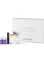 Lancome La Vie Est Belle zestaw woda perfumowana 50ml + Renergie Multi-Lift Ultra 15ml + Hypnose Volume-A-Porter Mascara 2ml