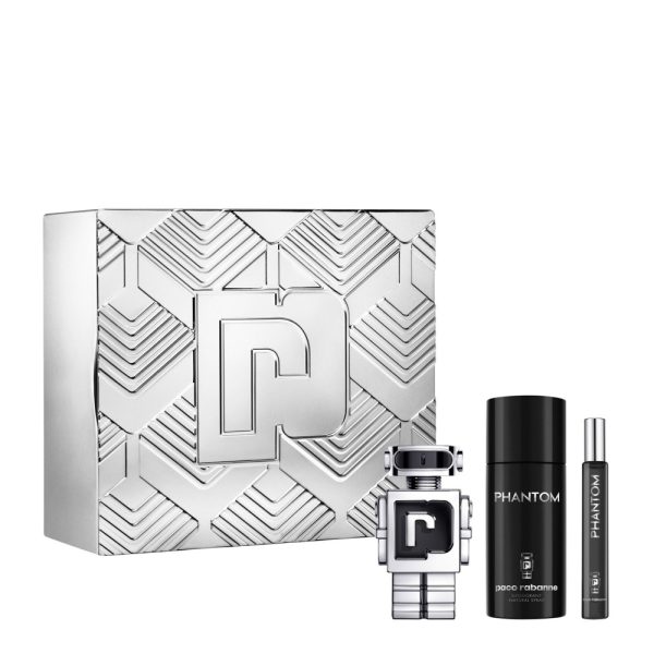 Paco Rabanne Phantom zestaw woda toaletowa 50ml + dezodorant 150ml + woda toaletowa 10ml