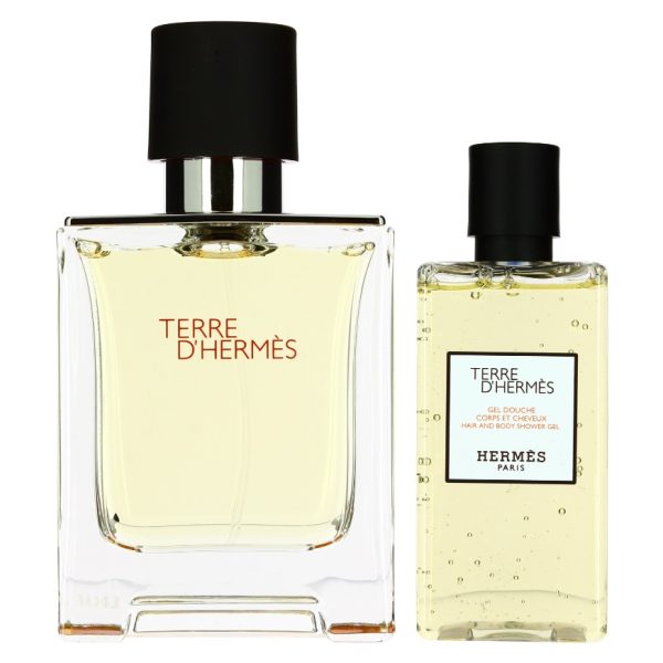Terre D'Hermes zestaw woda toaletowa 100ml + żel pod prysznic 80ml